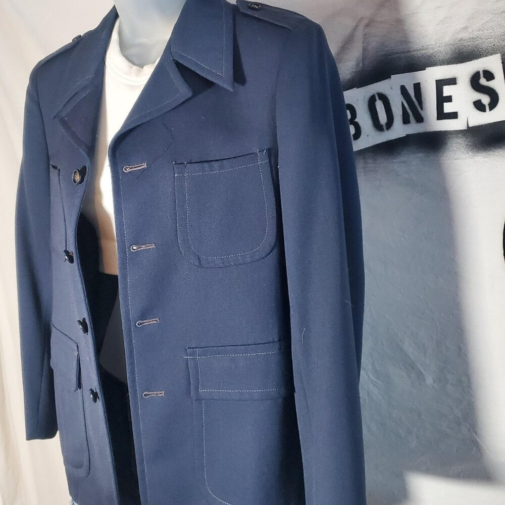Buddy Vintage Blue 4 pocket Blazer